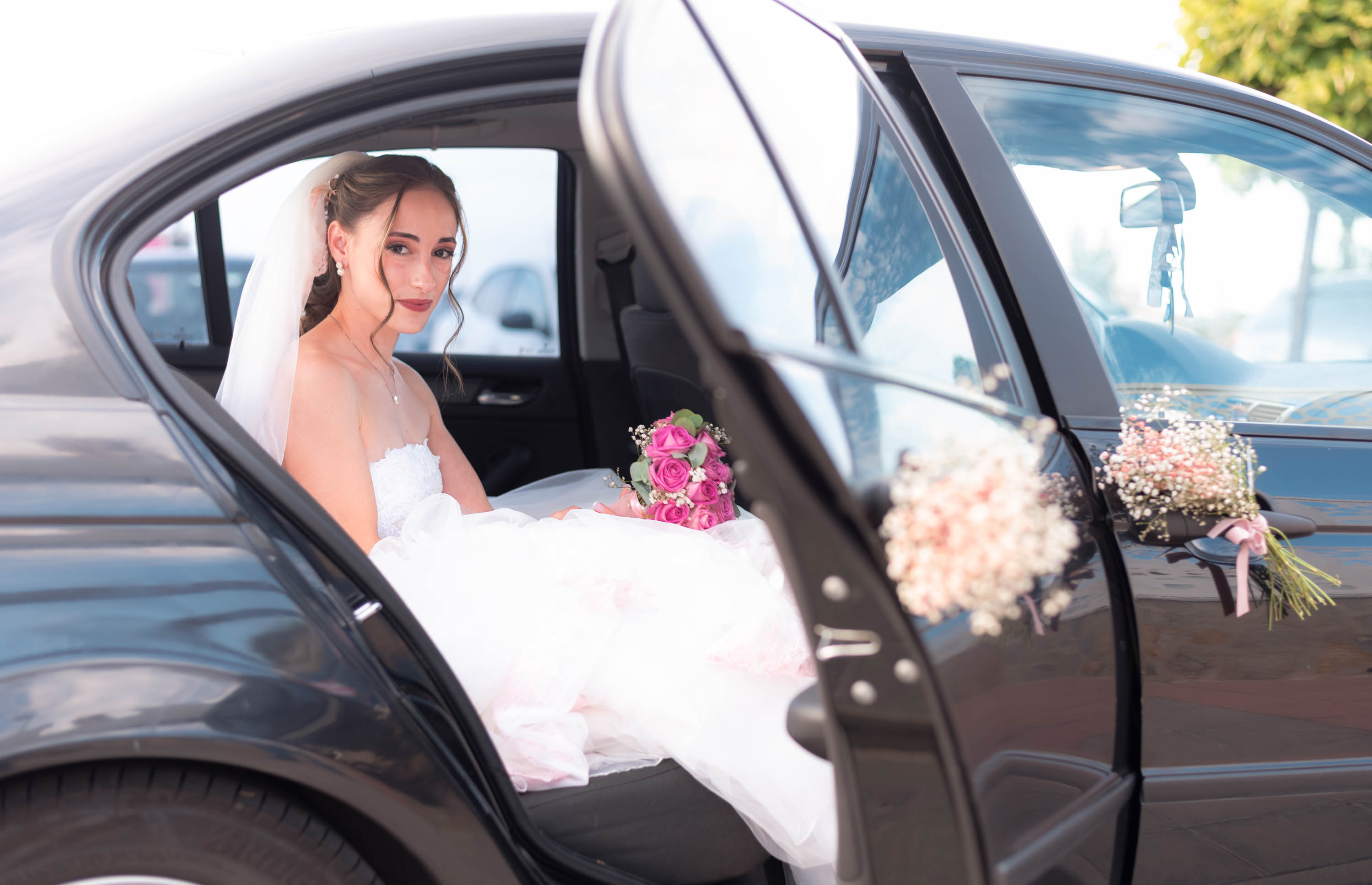 Fotografía de boda en carrusel