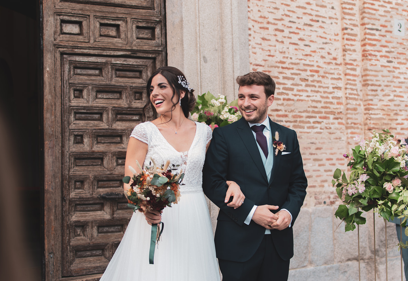 Detalles elegantes de boda