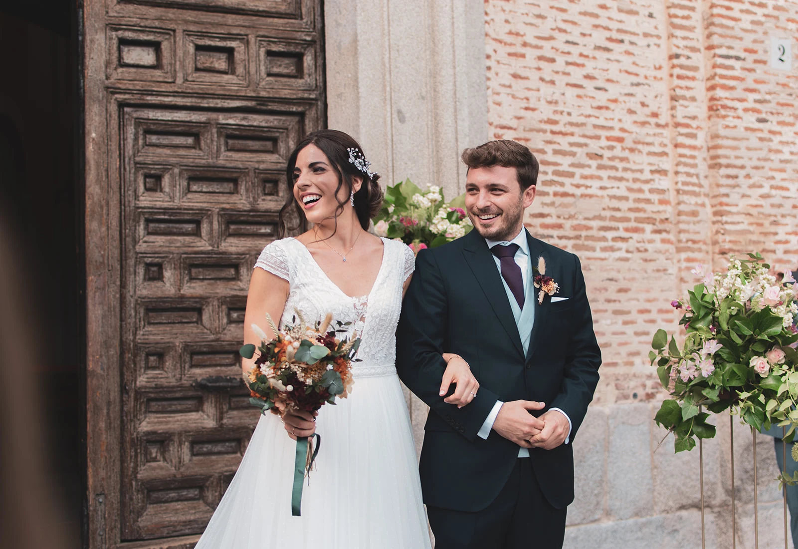Detalles elegantes de boda